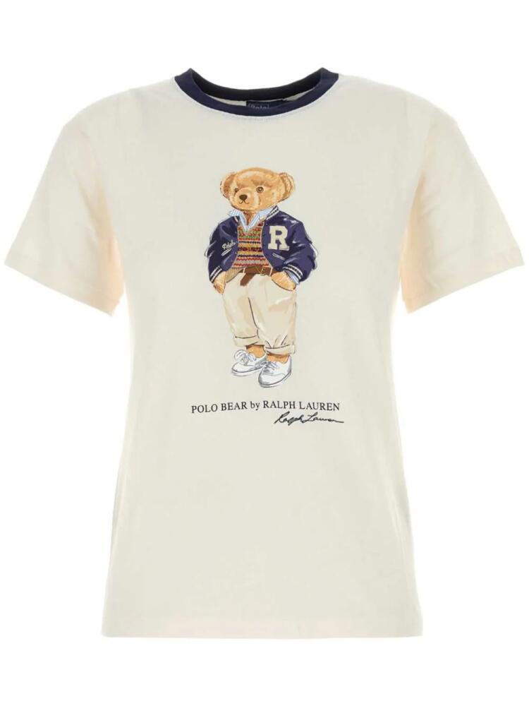 Polo Ralph Lauren Polo Bear cotton T-shirt - Neutrals Cover