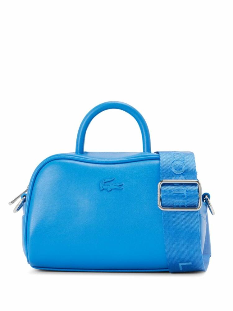 Lacoste mini Lora leather tote bag - Blue Cover