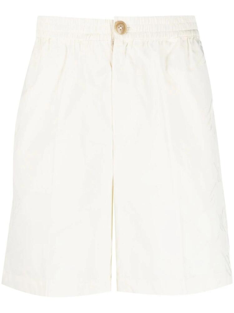 Daily Paper fitted Bermuda shorts - Neutrals Cover