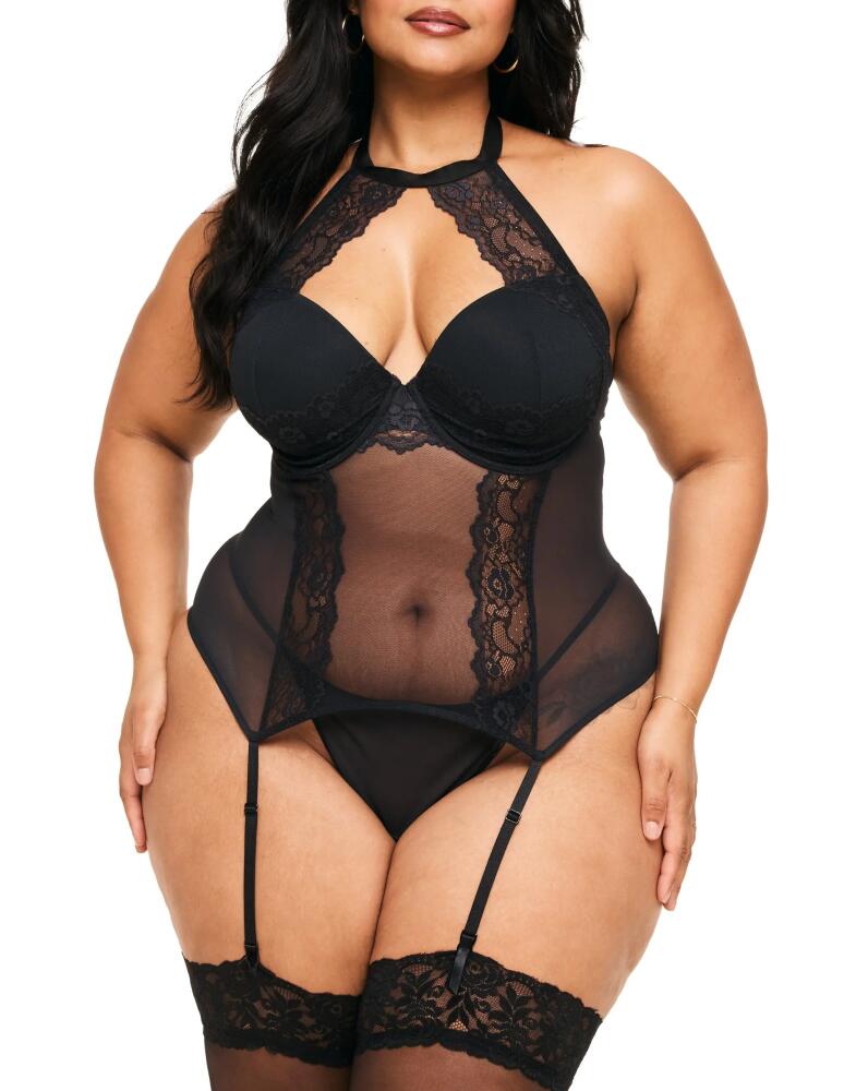 Adore Me Shelly Contour Plunge Bustier in Black Cover