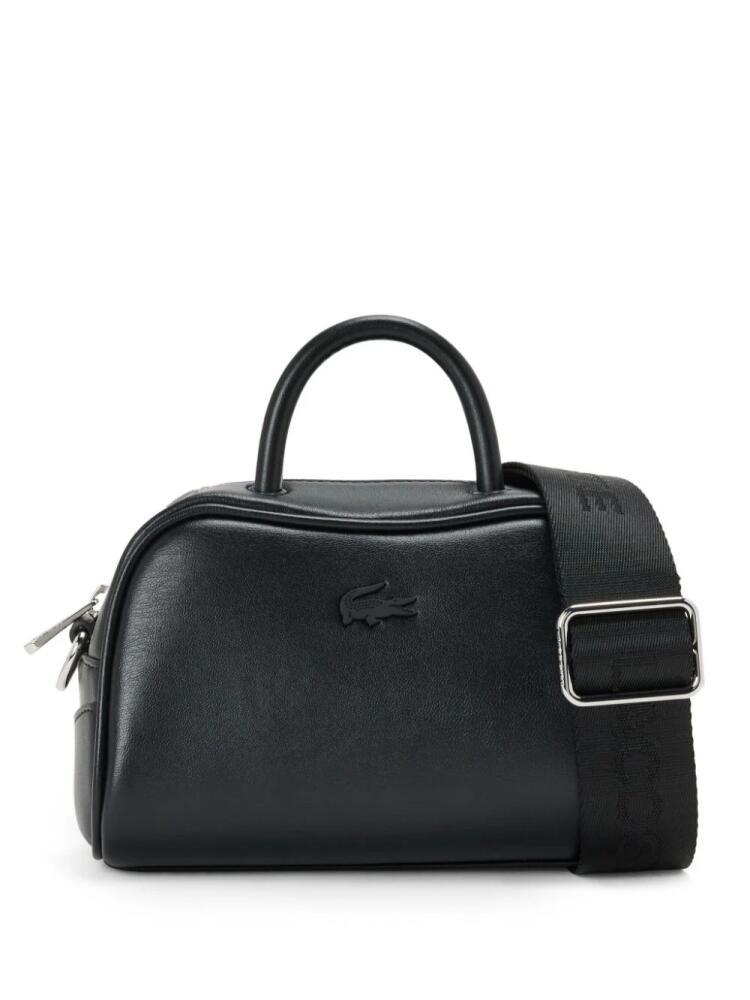 Lacoste mini Lora leather tote bag - Black Cover