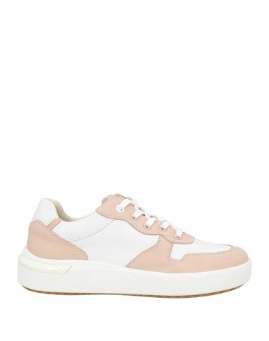 Geox Woman Sneakers Blush Soft Leather Cover