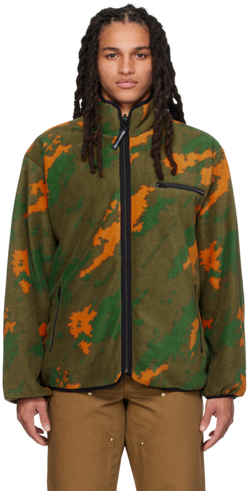 Billionaire Boys Club Multicolour Camouflage Reversible Jacket Cover