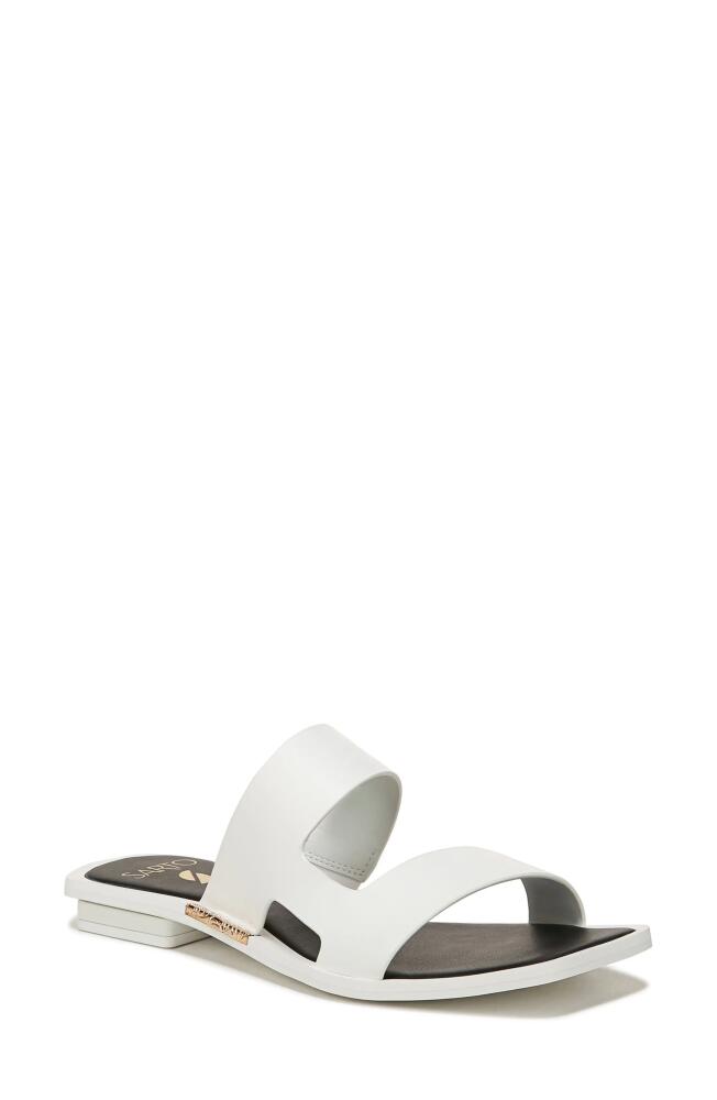 SARTO by Franco Sarto Emily Slide Sandal in White Cover