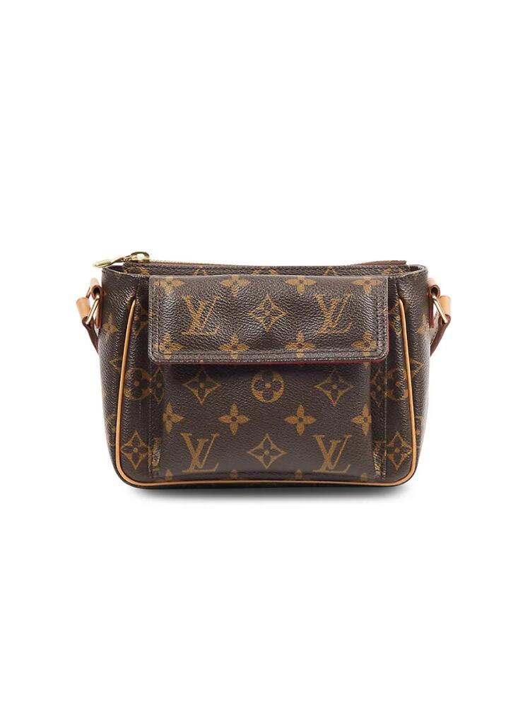 Louis Vuitton Women's Monogram Coated Canvas Crossbody Bag - Brown Cover