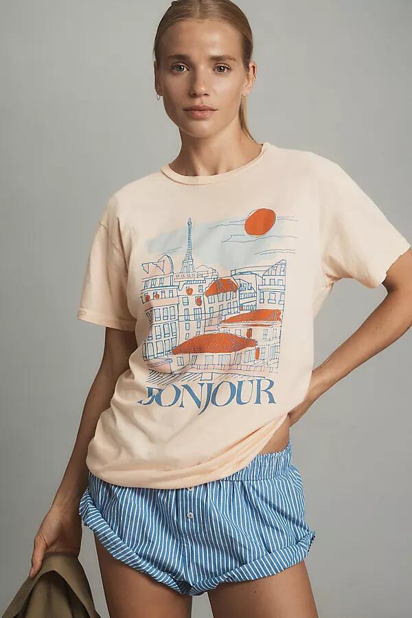 Original Retro Brand Bonjour Graphic Tee Cover