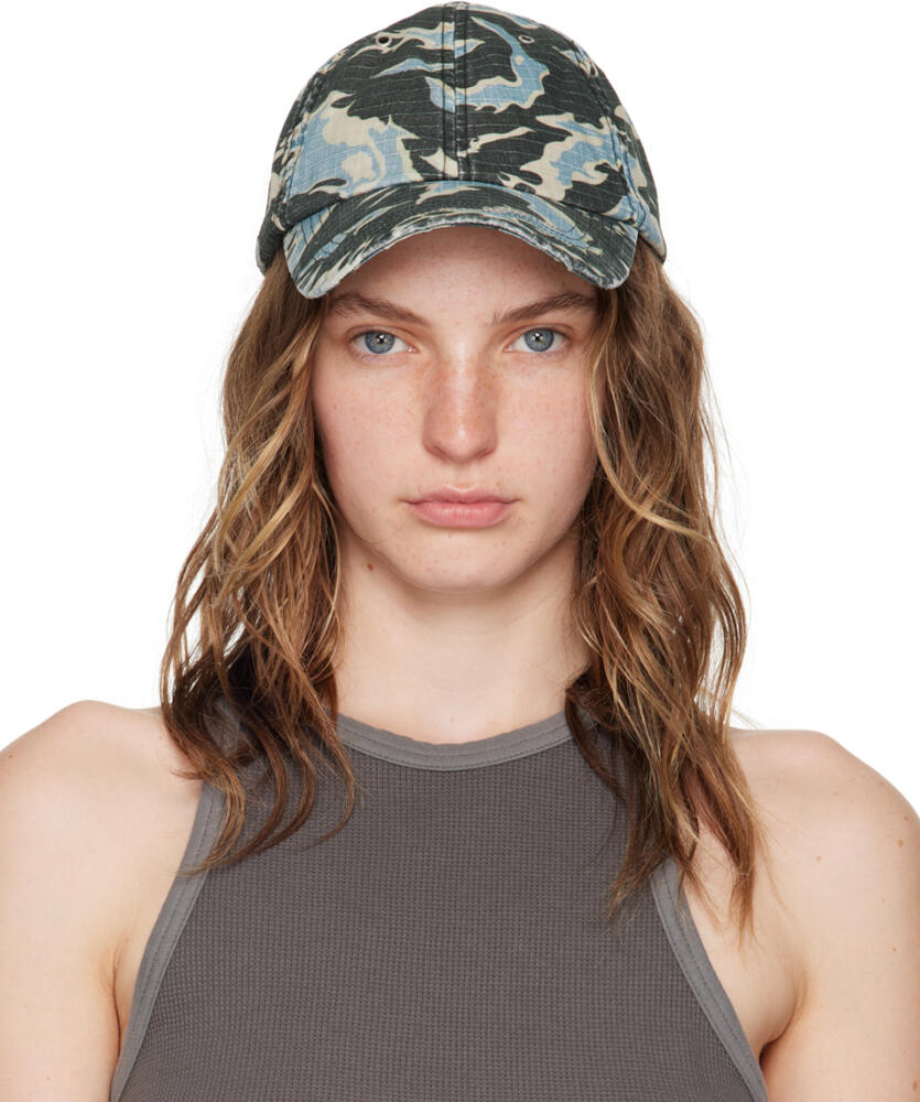 Acne Studios Multicolor Printed Cap Cover