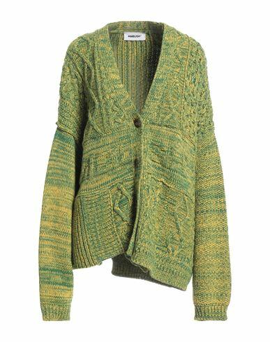 Ambush Woman Cardigan Green Polyamide, Wool, Viscose, Cashmere Cover