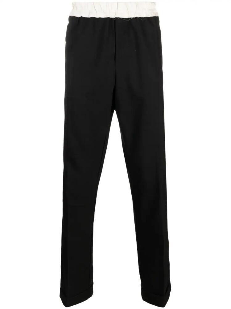 Wales Bonner Seine wool trousers - Black Cover