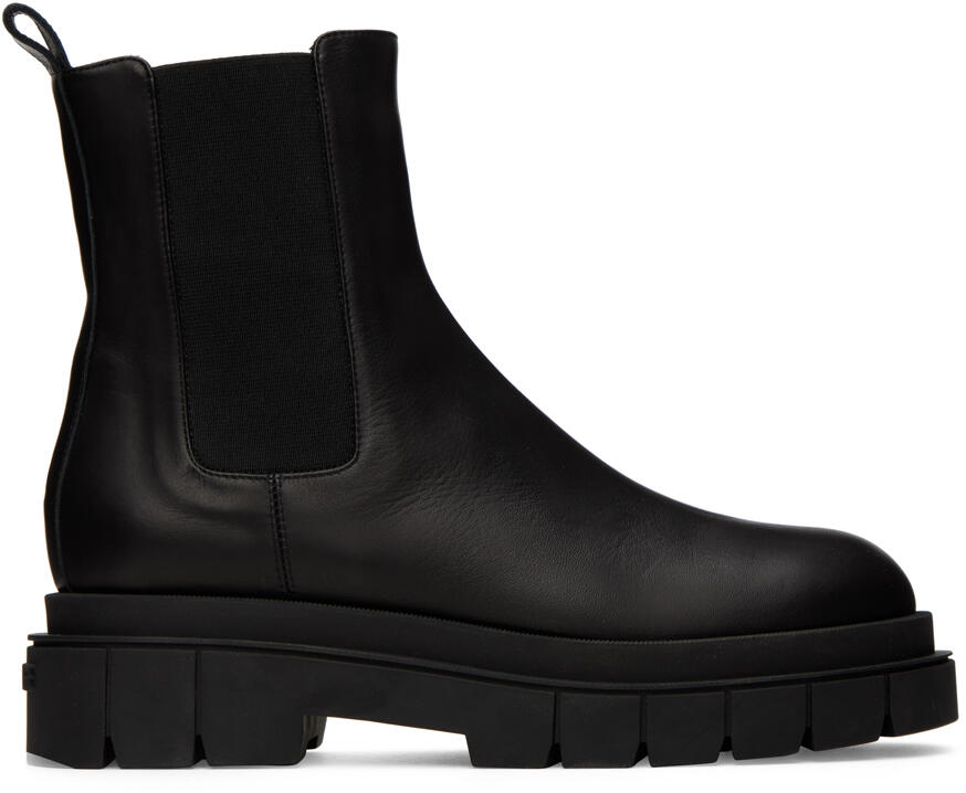 MACKAGE Black Storm Chelsea Boots Cover