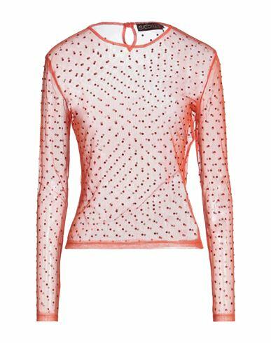 Siedrés Woman Top Orange Polyester Cover