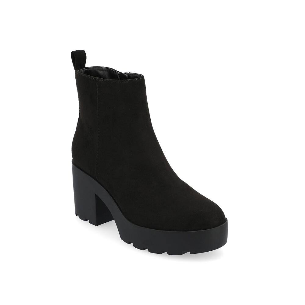 Journee Collection Cassidy Platform Bootie | Women's | Black Cover