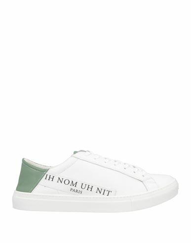 Ih Nom Uh Nit Man Sneakers White Soft Leather Cover