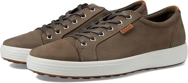 ECCO Soft 7 Sneaker (Dark Clay/Lion) Men's Lace up casual Shoes Cover