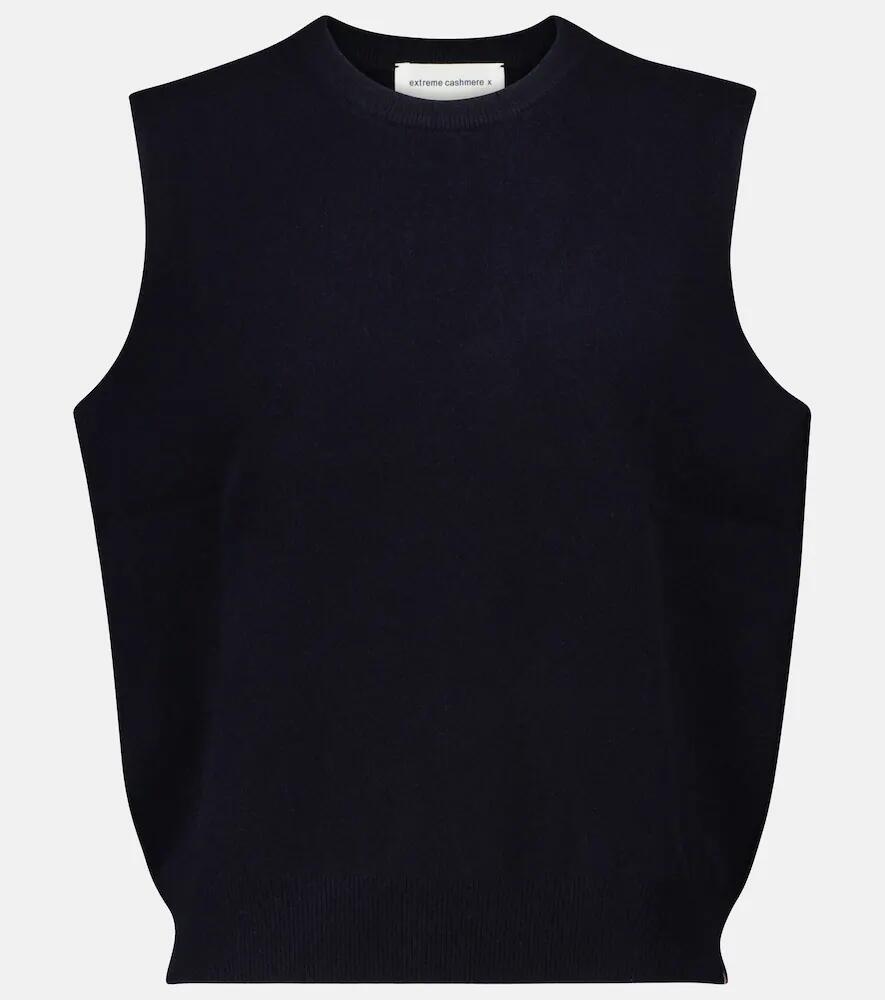 Extreme Cashmere N°156 Be Now cashmere-blend sweater vest Cover