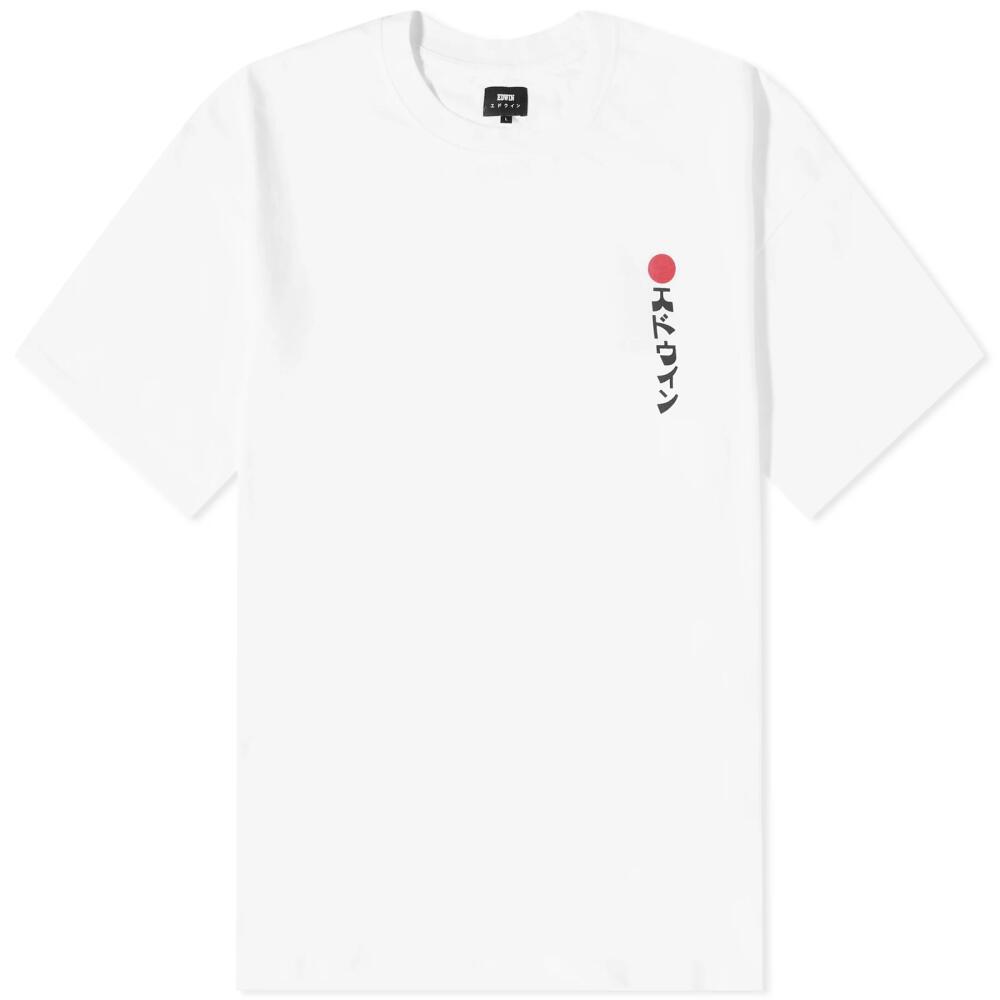 Edwin Men's Kamifuji T-Shirt in White Cover