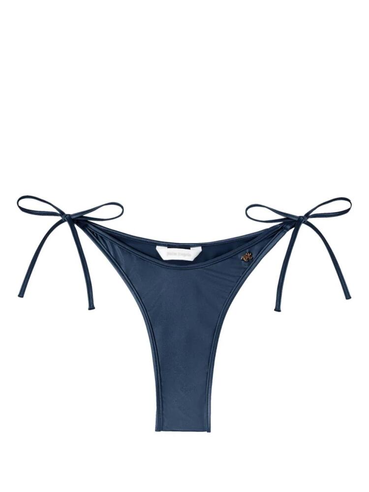 Palm Angels metallic bikini bottoms - Blue Cover