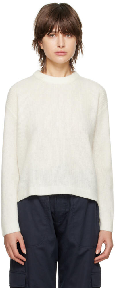 LESET Off-White Tess Sweater Cover