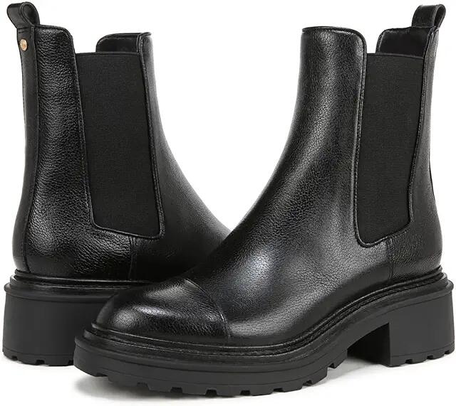 Veronica Beard Delilah Booties (Black) Women's Boots Cover