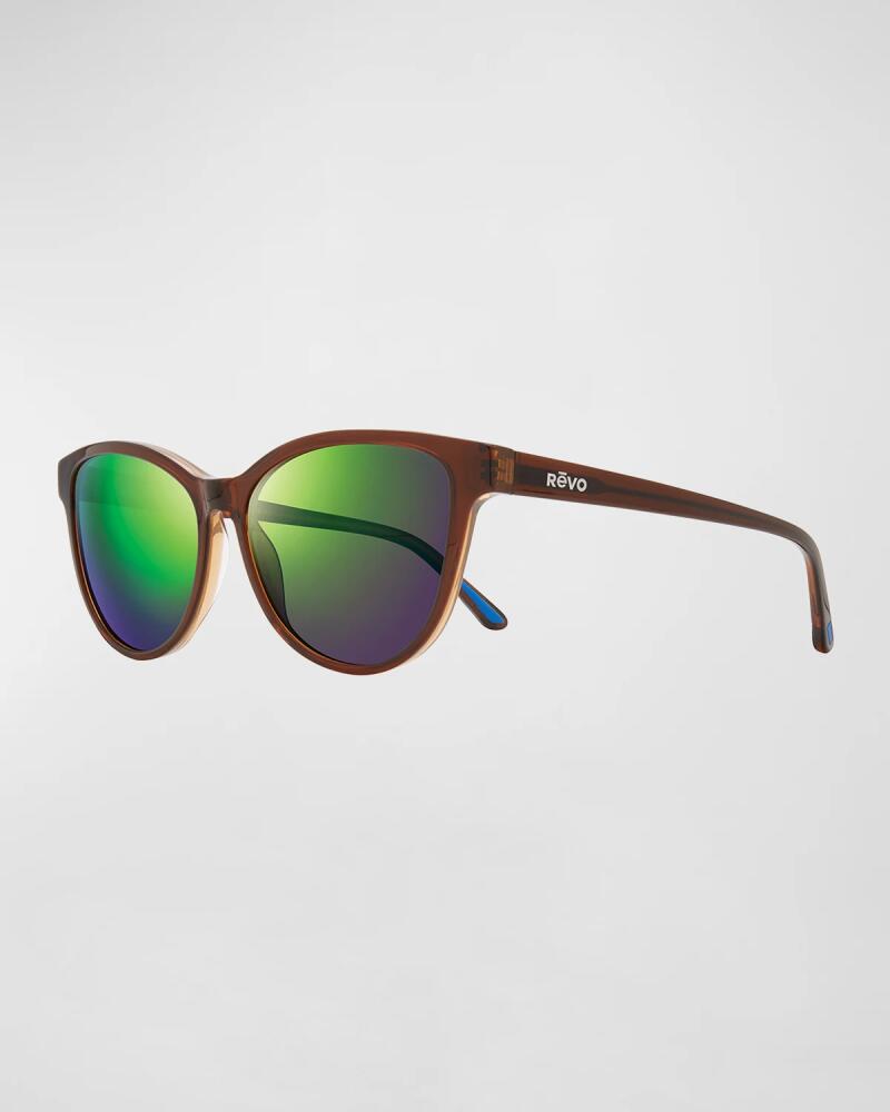 Revo Daphne Oversized Acetate Cat-Eye Sunglasses Cover