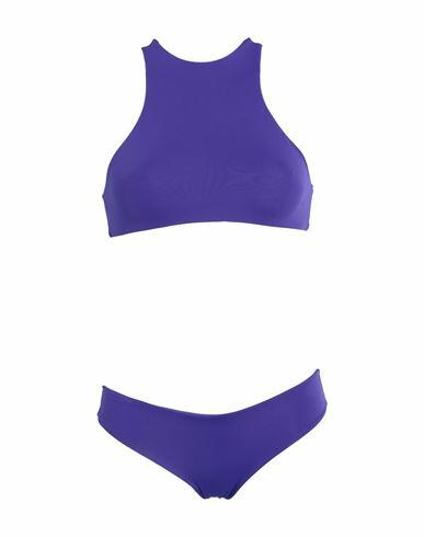 S And S Woman Bikini Dark purple Polyamide, Elastane Cover