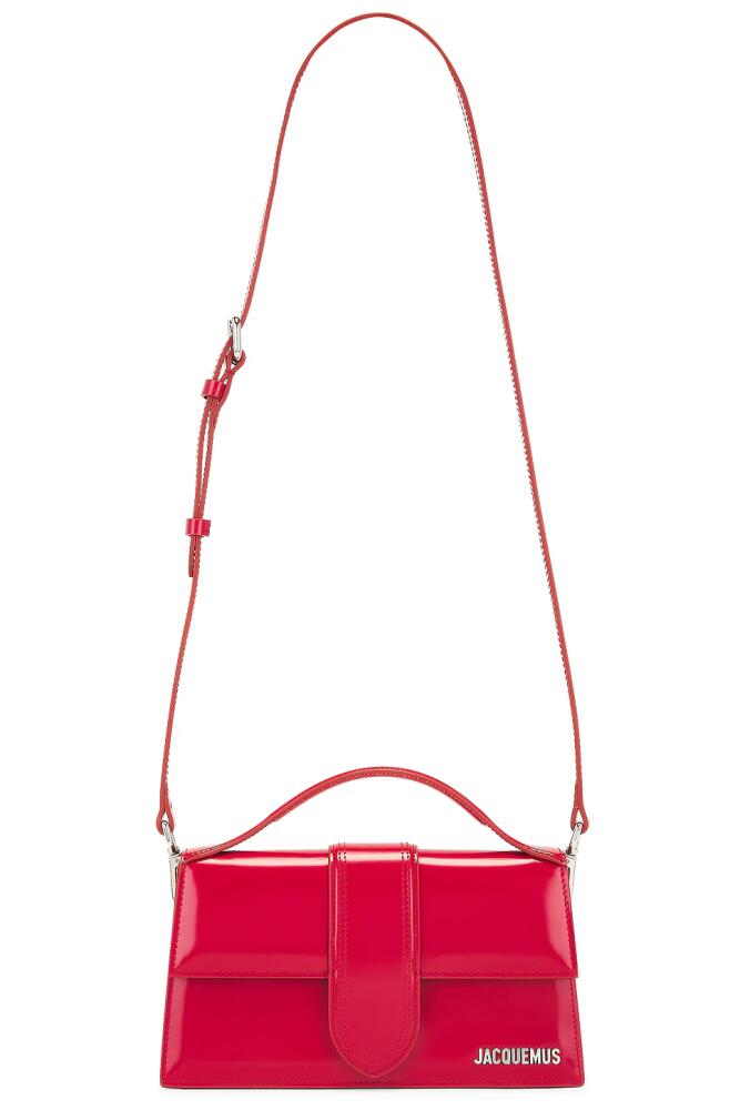 JACQUEMUS Le Grand Bambino Bag in Red Cover