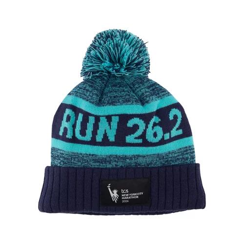 New Balance NYC Marathon Pom Beanie - Green Cover