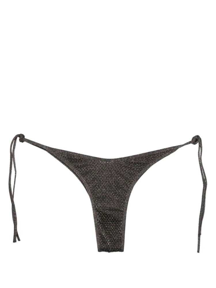 Palm Angels lurex bikini bottoms - Black Cover