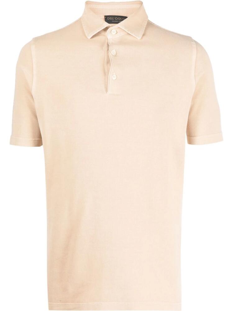 Dell'oglio short-sleeved polo shirt - Yellow Cover