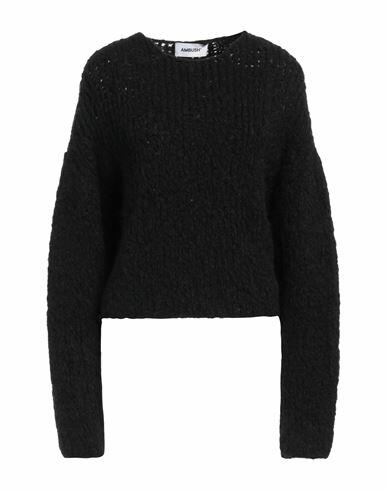 Ambush Woman Sweater Black Acrylic, Virgin Wool, Mohair wool, Polyamide Cover