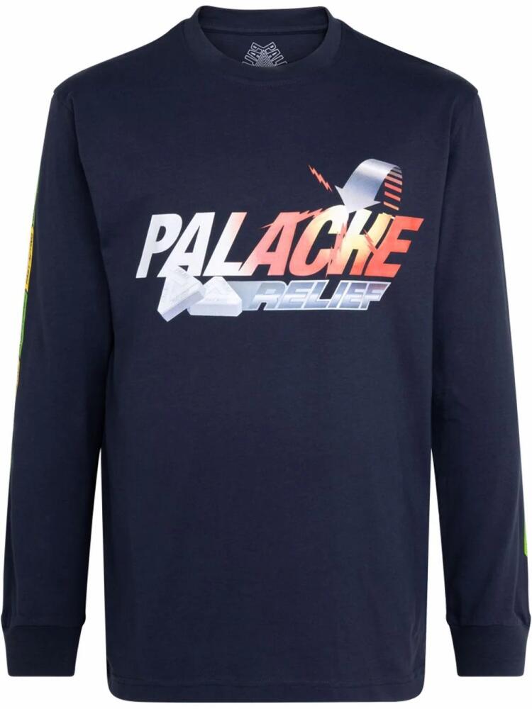 Palace Palache long-sleeve T-shirt - Blue Cover