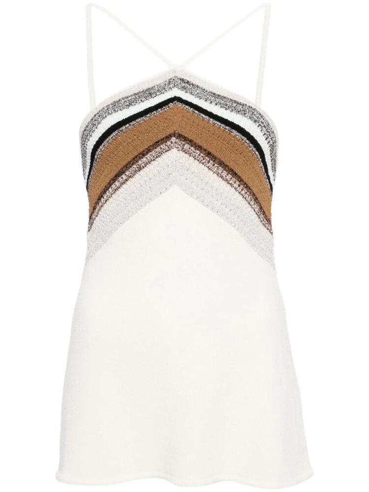 Proenza Schouler Bella halterneck top - White Cover