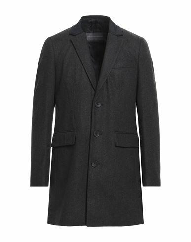 French Connection Man Coat Steel grey Polyester, Wool Cover