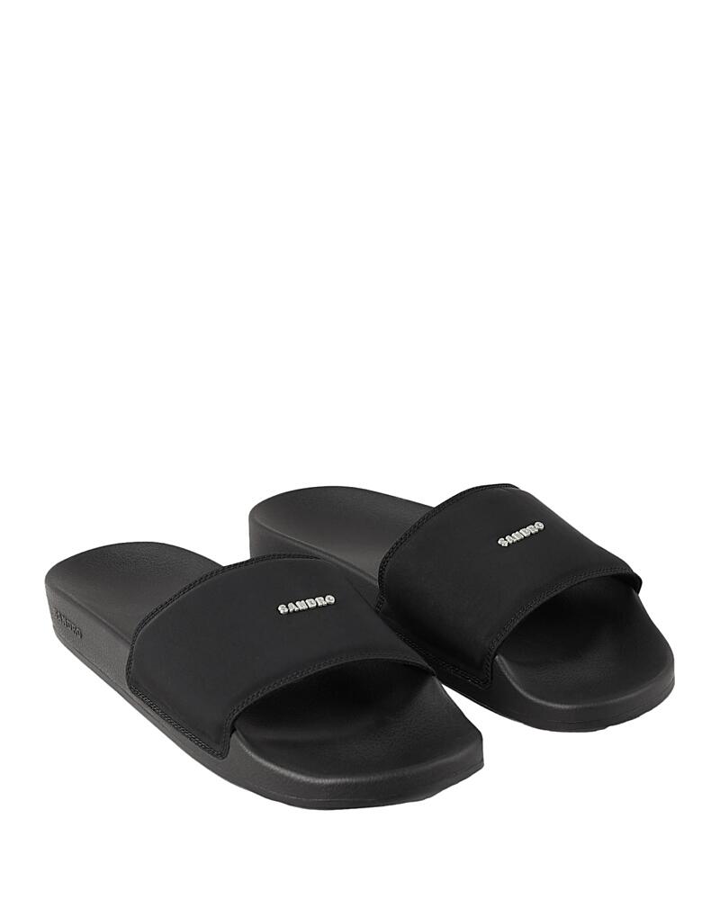 Sandro Men's Logo Rubber Pool Slides Cover