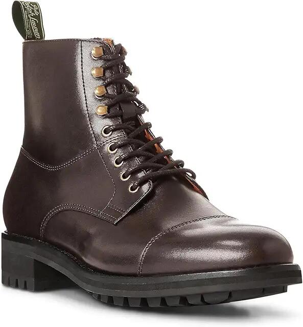 Polo Ralph Lauren Bryson Boot (Dark Brown) Men's Shoes Cover