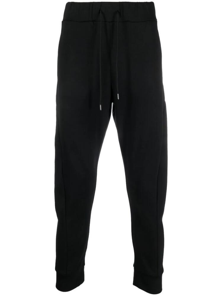 Attachment drawstring track pants - Black Cover