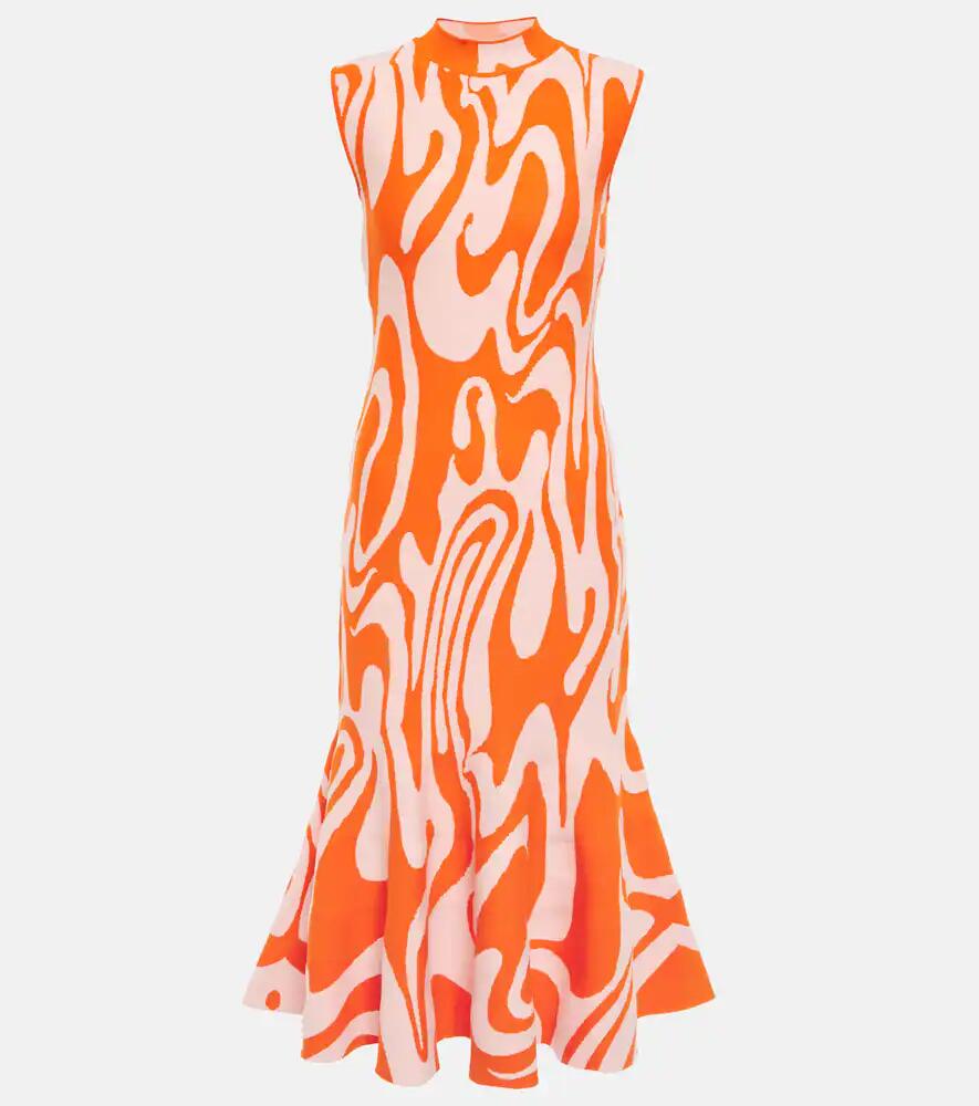 Sportmax Teglia printed midi dress Cover