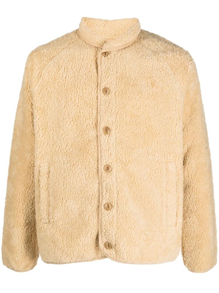 YMC fleece buttoned jacket - Neutrals Cover