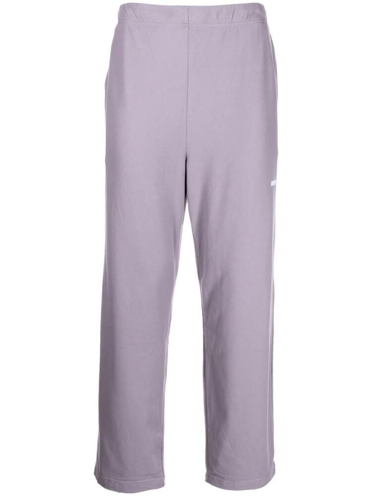 Off Duty straight leg trousers - Purple Cover