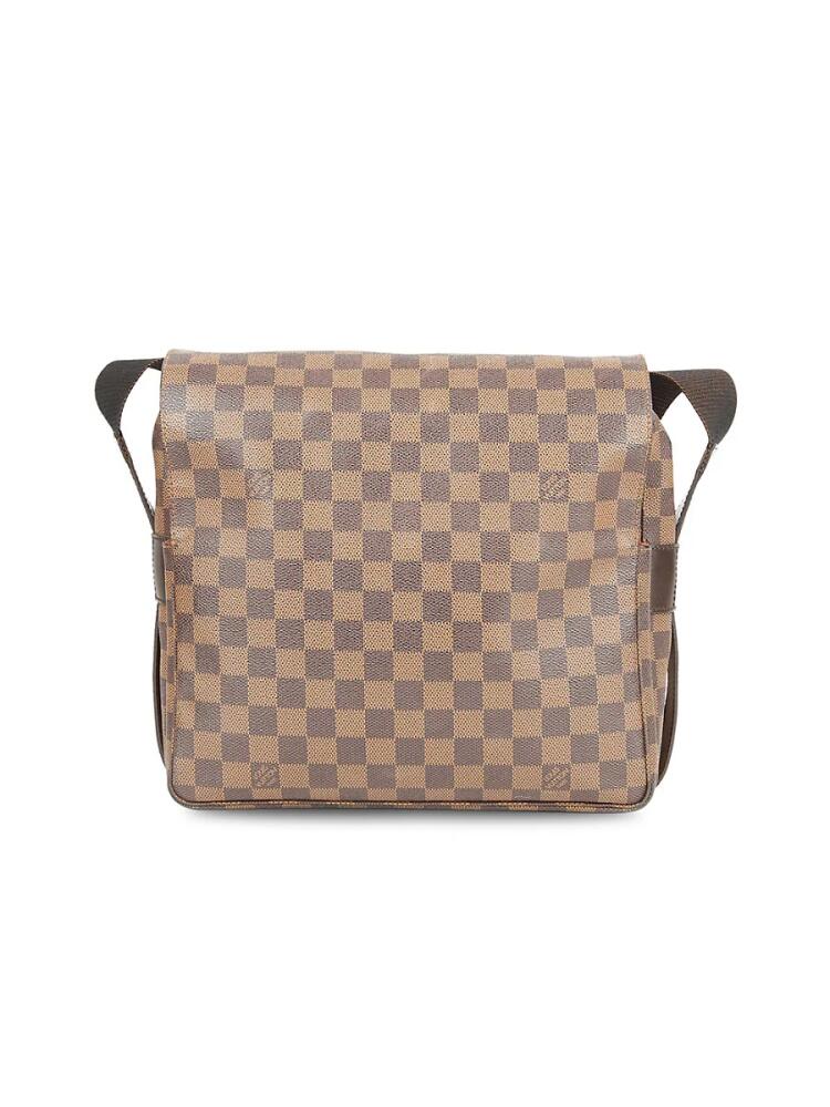 Louis Vuitton Women's Naviglio Damier Ebene Crossbody Bag - Brown Cover