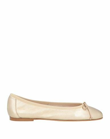 Status Woman Ballet flats Platinum Leather Cover