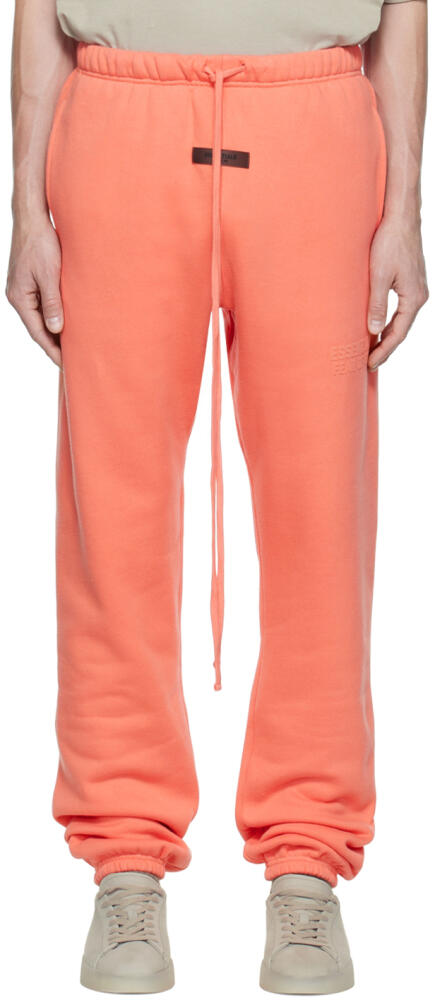 Fear of God ESSENTIALS Pink Drawstring Lounge Pants Cover