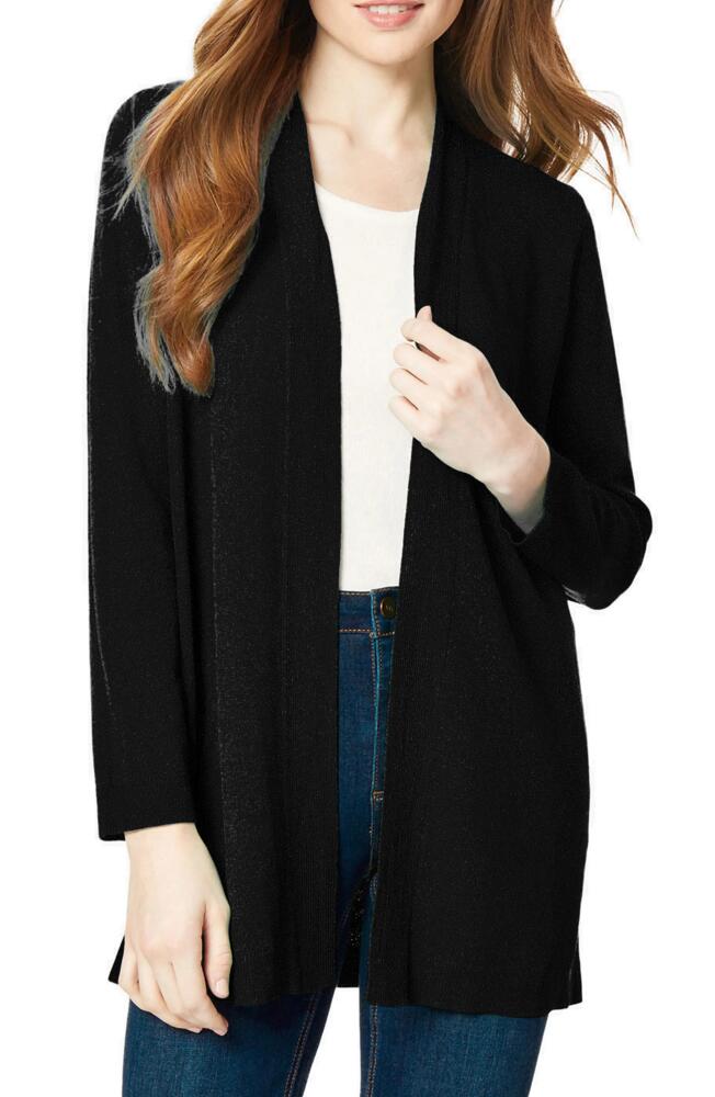 Jones New York Open Front Cardigan in Jones Black Cover