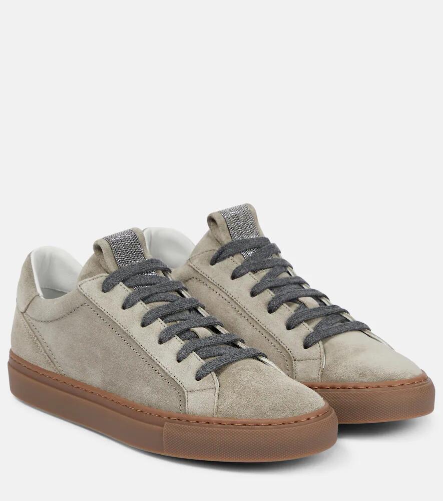 Brunello Cucinelli Suede sneakers Cover