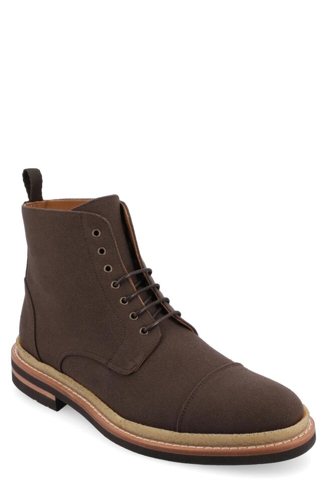 TAFT The Jaro Cap Toe Boot in Espresso Cover