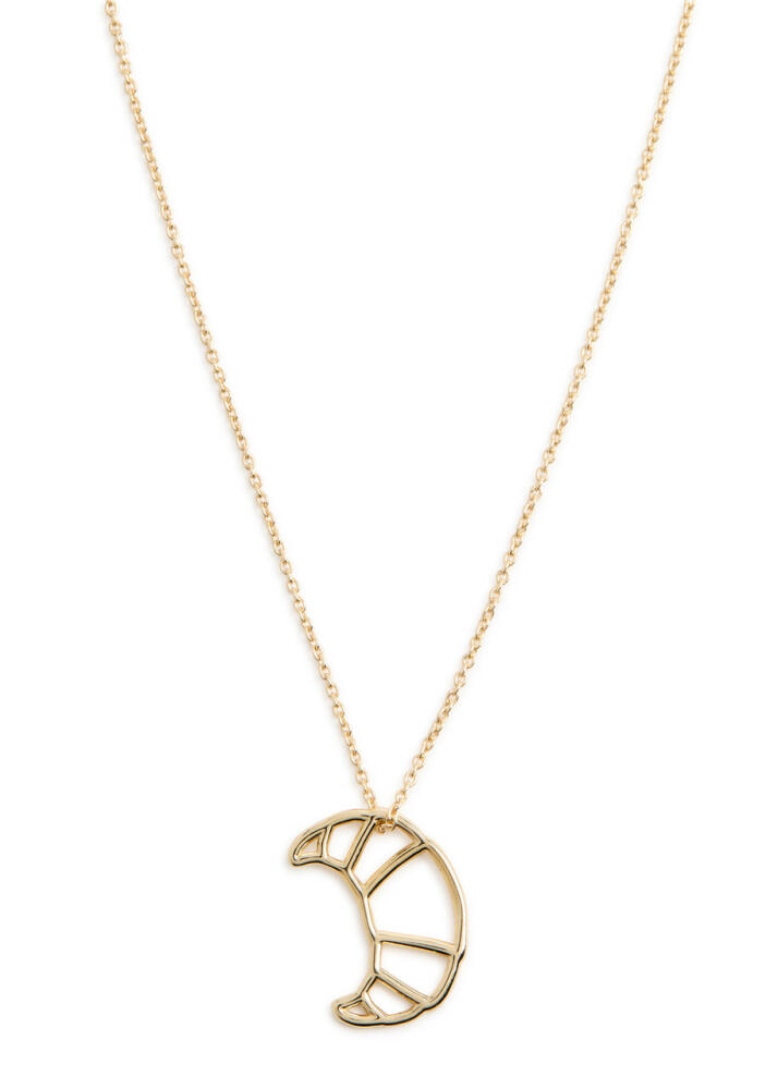 Aliita Croissant 9kt Gold Necklace Cover