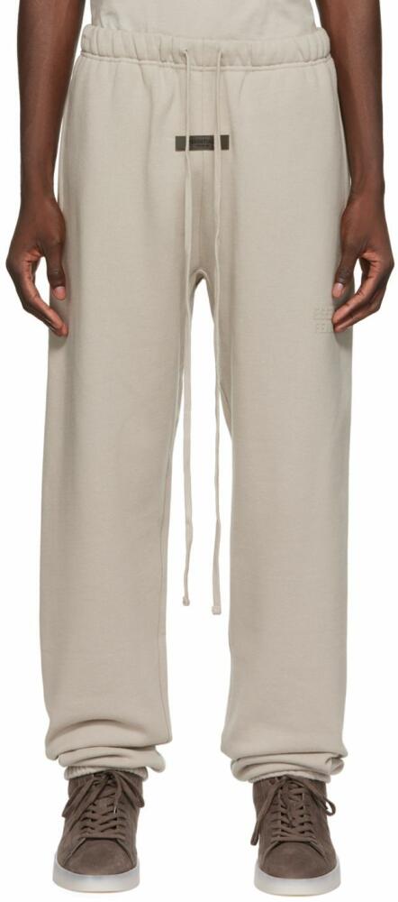 Fear of God ESSENTIALS Gray Drawstring Lounge Pants Cover