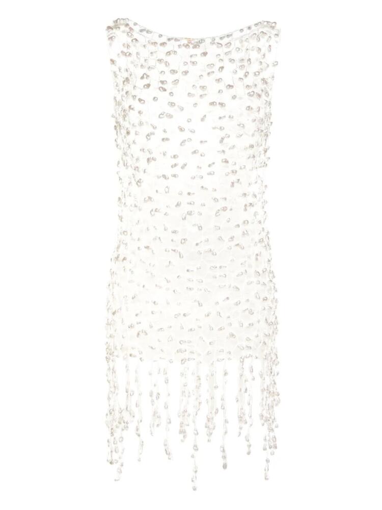 Cult Gaia Roman crochet cover-up - White Cover