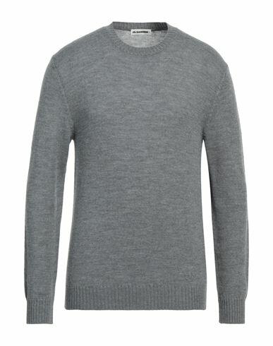 Jil Sander Man Sweater Grey Wool Cover