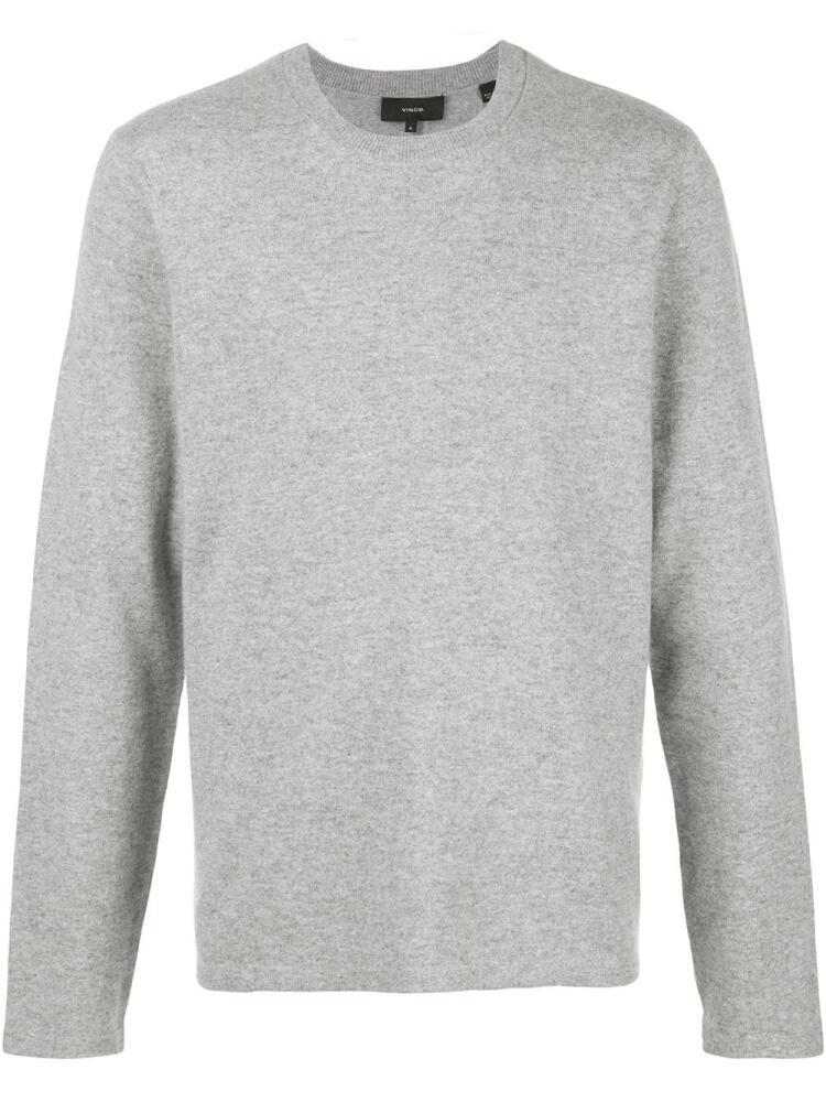 Vince long-sleeve fitted sweater - Grey Cover